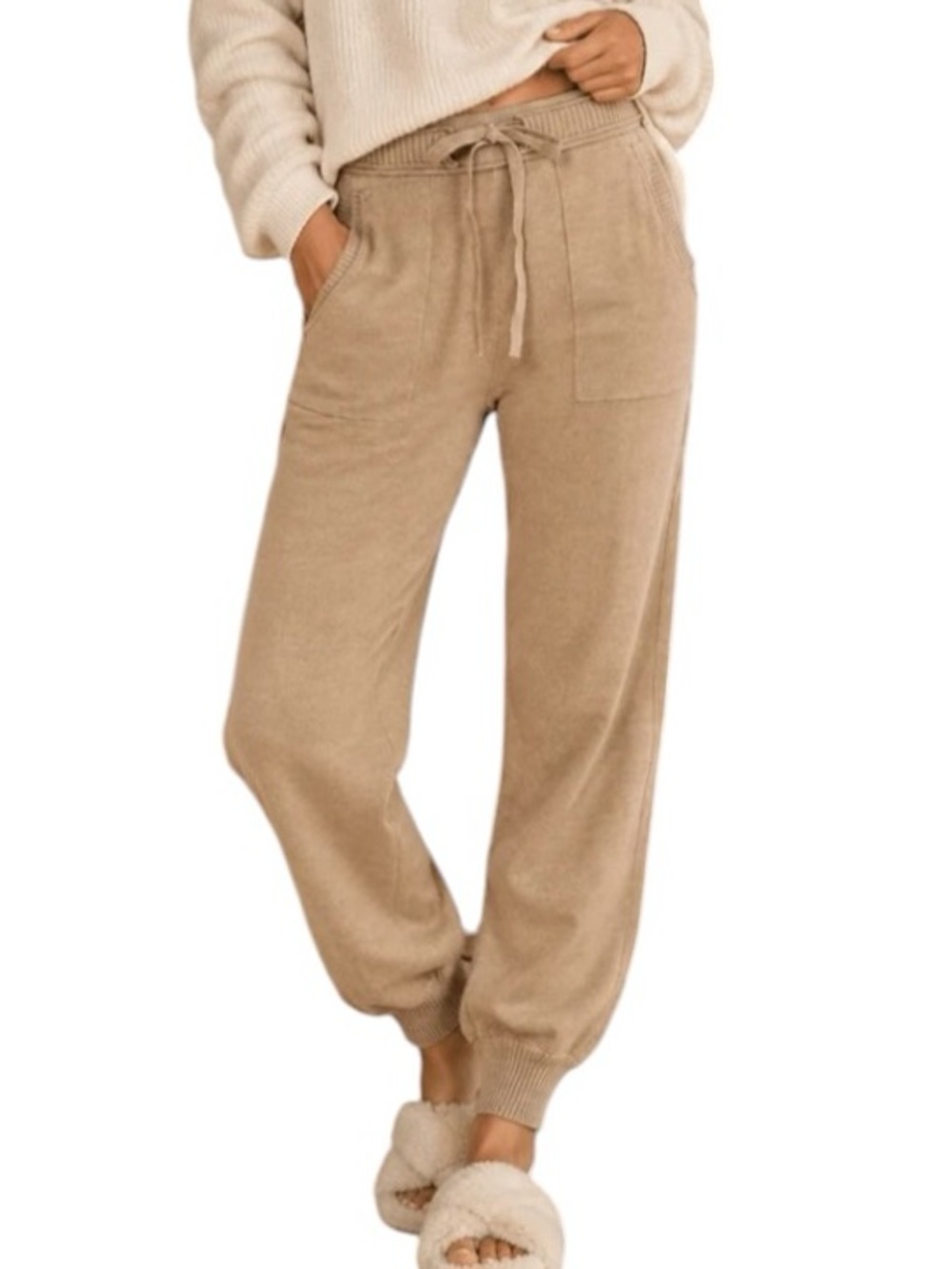 005:  MOD REF NEW JOGGERS DEEP KHAKI TAUPE (GC)
